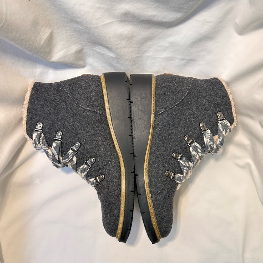 Dr. Scholl’s So Cozy Charcoal Gray Women's Boots Size 7.5 - Picture 10 of 11